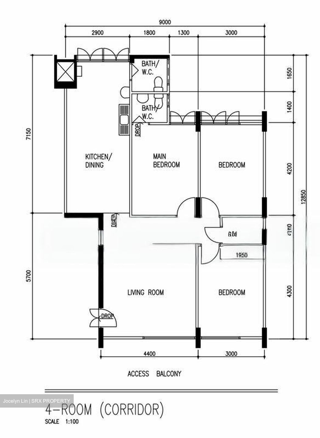 Blk 301 Clementi Haven (Clementi), HDB 4 Rooms #481515431
